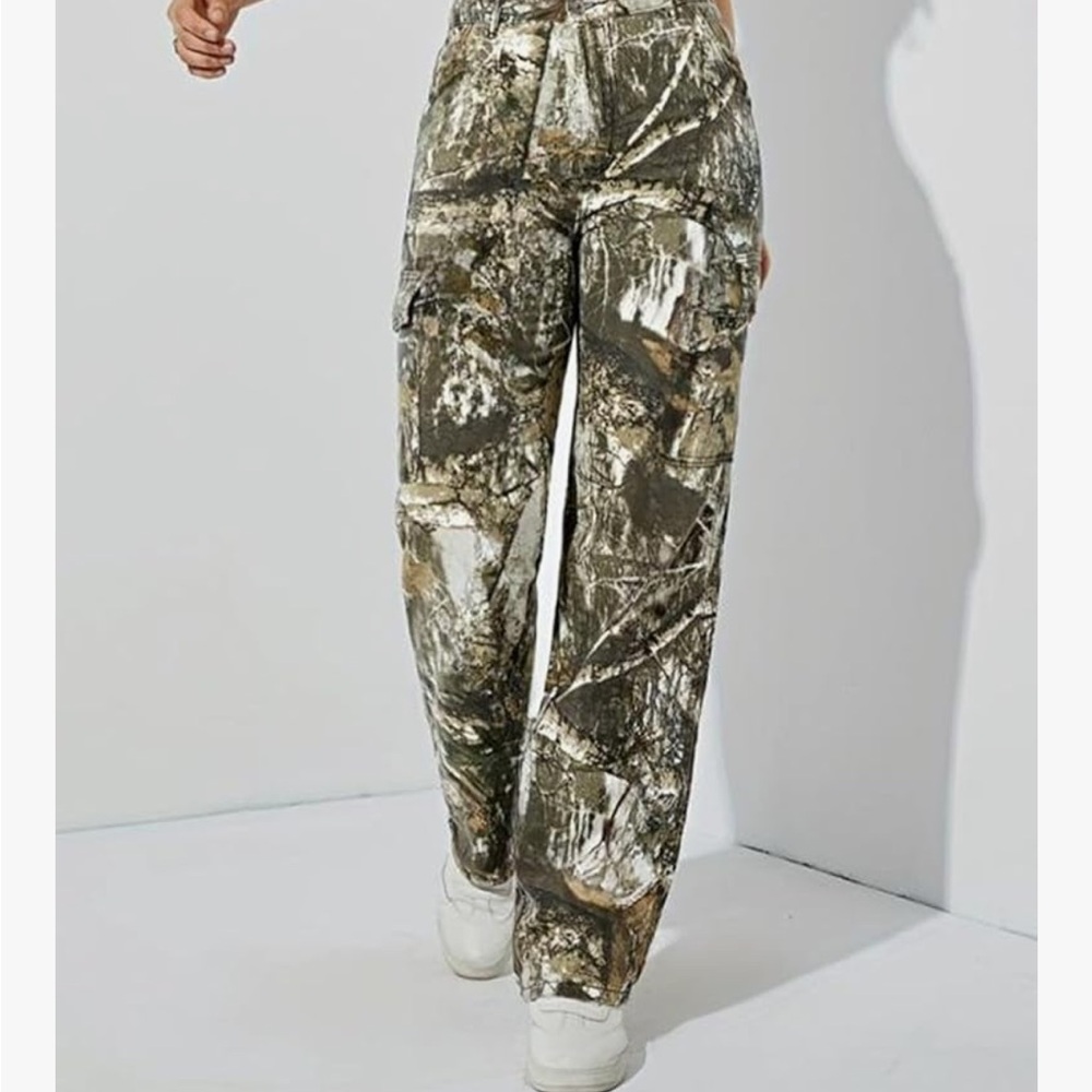 Women's Camouflage Boot Cut Pants